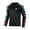 Black, variant on Voofly Mens Fishing Shirts UPF50+ Long Sleeve Rash Guard for Men Fishing Running Blue M