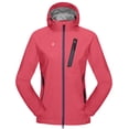 thumbnail image 4 of Little Donkey Andy Women's High-performance Waterproof Rain Jacket Ultra Lightweight Outdoor Rain Coat Shell Watermelon XS, 4 of 7