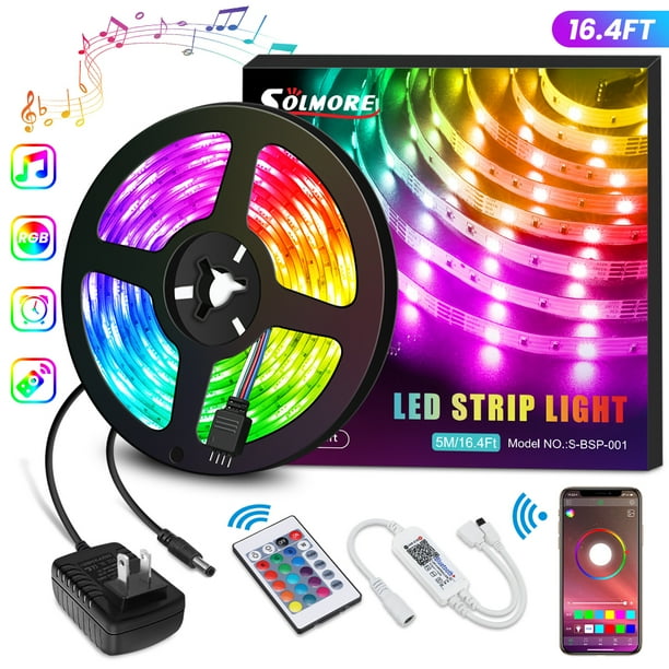 Led Stirp Light 16 4ft For Bedroom Works With Alexa Remote Control Led Home Strip Light With App Sync With Music For Tv Kitchen Party Walmart Com Walmart Com led stirp light 16 4ft for bedroom works with alexa remote control led home strip light with app sync with music for tv kitchen party