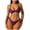 B-Purple, variant on Atogsazn Women's Bikini Sets Two Piece Swimsuit V Neck Adjustable Spaghetti Straps Bathing Suit Swimwear Summer A-Black S