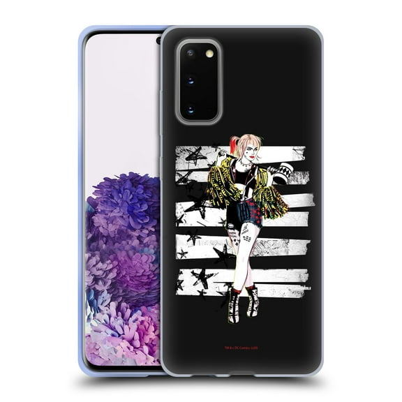 Head Case Designs Officially Licensed Birds of Prey DC Comics Harley Quinn Art Strut Soft Gel Case Compatible with Samsung Galaxy S20 / S20 5G