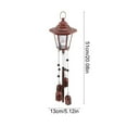 thumbnail image 3 of Solar Wind Chime Lights Outdoor, Hexagonal Iron Bells with LED, Waterproof Garden Patio Decor, Automatic Night Sensor, Decorative Hanging Lantern for Yard Balcony, 3 of 6