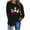 Black, variant on Aboser Oh,What fun! Merry Christmas Sweatshirt Women Y2k Shirts Trendy Xmas Snowman Print Pullover Comfort Long Sleeve Tops Loose Round Neck Sweatshirts