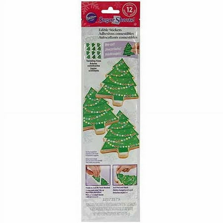 Wilton 8"x11" Sugar Sheet, Twinkling Tree 1 pc. 710-2991