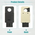 thumbnail image 5 of Brake Light Switch Stop Light Switch Sensor for Cadillac Escalade 2007-2011 25981009 Black, 5 of 6