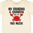 thumbnail image 4 of Inktastic Grandma Grandpa Love Me Boys Boys or Girls Baby Bodysuit, 4 of 5