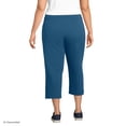 thumbnail image 2 of Lands' End Women's Starfish Mid Rise Pull-On Crop Pants, 2 of 3