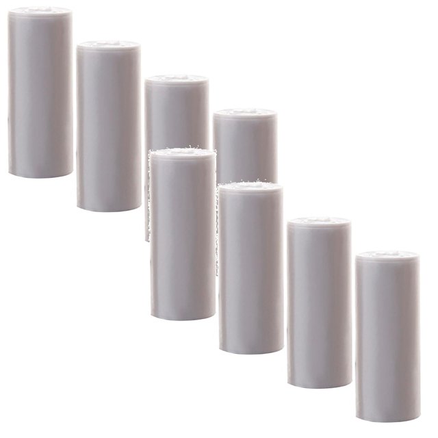 Oleegame 2PC Trash Bag Trash Hold Bag Leak Proof For Household 120PCS White
