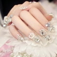 thumbnail image 4 of 3D Clear Crystal Shinning Designs Nail Rhinestones Mixed Silver Nail Rhinestones, 4 of 8