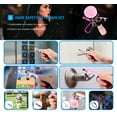 thumbnail image 3 of Keychain for Women, AMIR Safety Keychain Set with Alarm 6 Pcs Keychain Accessories Keychain for Kids Girls Woman Pink, 3 of 10
