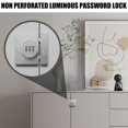 thumbnail image 2 of HONCLL Security Combination Lock Glowing & not Pry Designs Lock Kids Safe Multiple Use Glowing Combination Lock for Household, 2 of 10