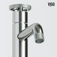 thumbnail image 6 of VIGO Cass Single Handle Single-Hole Bathroom Vessel Faucet in Brushed Nickel - VG03030BN, 6 of 11