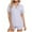 Light Purple, variant on Gunia Womens Sleepwear Short Sleeve Button Down Shorts Sets Pajama Beige L