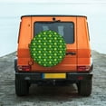 thumbnail image 6 of Susaid Happy St. Patrick's Day Print Tire Covers,Waterproof Anti-UV Snow Sun Rain Tire Covers for RV,Truck, SUV, Trailer, Camper-15 inch, 6 of 6