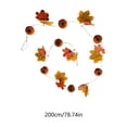 thumbnail image 3 of Mrzvby Fall Decoration and Home Decor,Artificial Maple Leaves Pumpkins Sunflowers And Vines For Thanksgiving Home Decor And Festive, 3 of 6