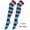 Sky Blue, variant on Uqiangy Thick Thigh High Socks Thigh High Extra Long Thigh High Socks Thigh High Stockings Thigh High Compression Socks Women Striped Tights Women Yellow