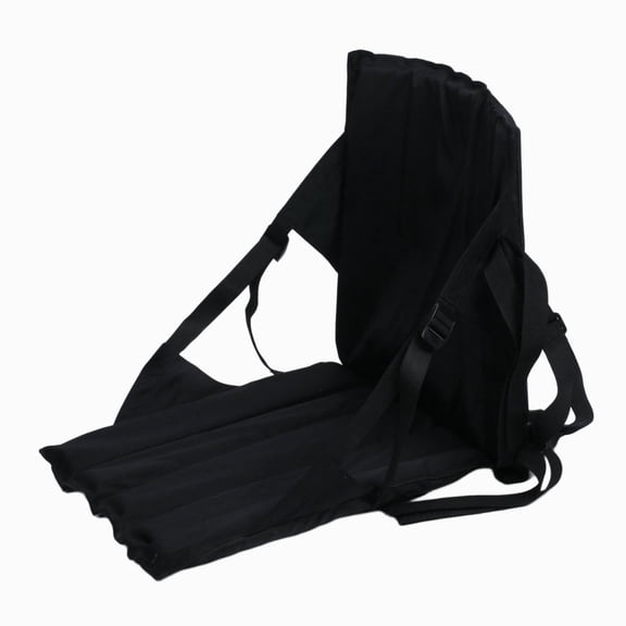 Asiento de Kayak Sunnimix Silla de Piso Duradera Con Respaldo Negro