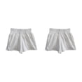 thumbnail image 3 of Sonducket Pantalones cortos de algodón y poliéster para mujer, pantalones de chándal deportivos de cintura alta informales con estilo Type7 NO7, 3 of 6