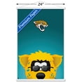 thumbnail image 3 of NFL JacksonVille Jaguars - S. Preston Mascot Jaxon DeVille Wall Poster with Wooden Magnetic Frame, 22.375" x 34", 3 of 5