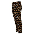 thumbnail image 4 of Oh What Fun Christmas Holiday Leggings - Gingerbread Men Black - Large, 4 of 4