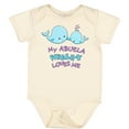 thumbnail image 3 of Inktastic My Abuela Whale-y Loves Me Boys or Girls Baby Bodysuit, 3 of 5