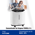 thumbnail image 2 of Concentrador De Oxígeno Yuwell 5 L, 2 of 4