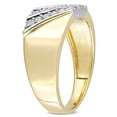thumbnail image 3 of Everly Men's Diamond Sterling Silver Wedding Ring, 3 of 7