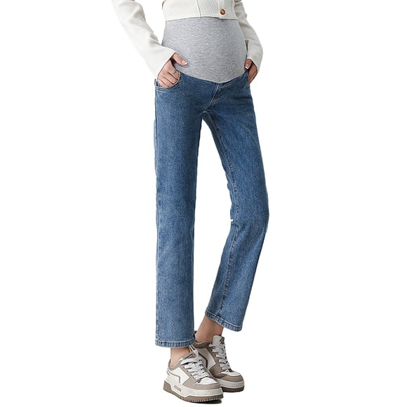 Maternity Pants over The Belly Full Panel Yoga Pants Jean Maternity Leggings Maternity Women Pants Cute Clothes Women Maternity Too Maternity Tops Pregnancy Business Casual Maternity Clothes Maternity