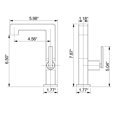 thumbnail image 5 of Solid Brass Single Hole Bathroom Sink Faucet, 5 of 5
