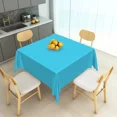 thumbnail image 5 of Tchckioa 52x52 Inch Square Tablecloth,Waterproof Table Cloth for Kitchen,Sky Blue, 5 of 6