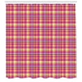 thumbnail image 3 of Ambesonne Colorful Shower Curtain, Checkered Pixel Squares, 69"Wx70"L, Multicolor, 3 of 3