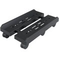 thumbnail image 1 of Support Mobile pour PC, Tour d'Ordinateur Réglable avec 6 Roues Verrouillables, Chariot CPU sous Bureau, Noir, 1 of 5