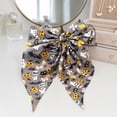 thumbnail image 6 of AUNVITO Clearance Halloween Pumpkin Ghost Print Bow Hair Clip Barrette for Women Girls Hair Accessory Party Favors Holiday Costume Decor Halloween Pumpkin Ghost Bow Hair, 6 of 7