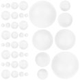 thumbnail image 1 of 110pcs Polystyrene Foam Balls Assorted Sizes for DIY Craft Projects, 1 of 9