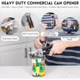 PurewH Commercial Can Opener Stainless Steel Can Opener Manual Heavy