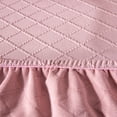 thumbnail image 2 of Pack of 2 Office Chair Multicolor Universal Cover Wear-resistant Washable Multicolor Simple Style Home Decor Chairs Sheath Cushion Backrest Cover Pink, 2 of 9