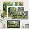 thumbnail image 4 of Designart 'The Wood River With Boat On A Decline By The Castle' Lake House Framed Art Print, 4 of 4