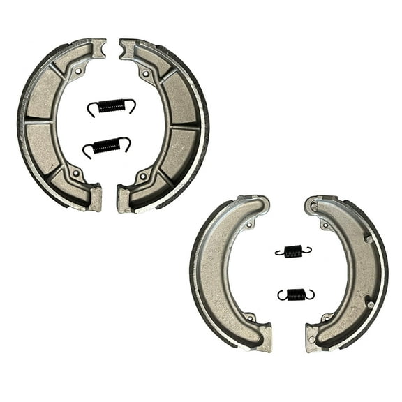 Factory Spec, KIT-7114116, Front & Rear Brake Shoes for Honda ATC250ES Big Red & ATC250SX fits 1985-1987 models