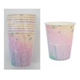 thumbnail image 5 of Gradient Diamond Birthday Disposable Tableware Macaron Paper Plate Cup B, 5 of 5