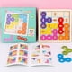 thumbnail image 1 of Bloques de construcción cognitivos de madera para el desarrollo del cerebro infantil, juguetes educativos clásicos de Tangram magnéticos para la educación temprana de los niños, 1 of 6
