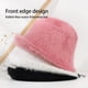 thumbnail image 2 of sweethay Gorros redondos cálidos de invierno frío para mujer y niña, gorro portátil para mantener el calor, bonitos sombreros, regalos, accesorio de Sombreros Rosado sweethay AP013604-02, 2 of 6