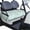 Flowers-118, variant on Flowers Golf Cart Seat Protector 51" x 31", Absorbent Front Bench Cover Fits EZGO RXV, Yamaha Drive, Club Car Precedent Models