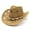 Khaki, variant on Women Men Summer Western Cowboy Hat Shapeable Straw Hat Hollowed Out Sun Hat A Beach Or Hats Men Floppy Hat Men Forestry Hat Desert Hats for Men Running Hat Broad Hats Fedora Hats Women Sub Visor