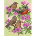 thumbnail image 1 of Carolines Treasures ASA2127GF Warbler Family Flag Garden Size, 1 of 3