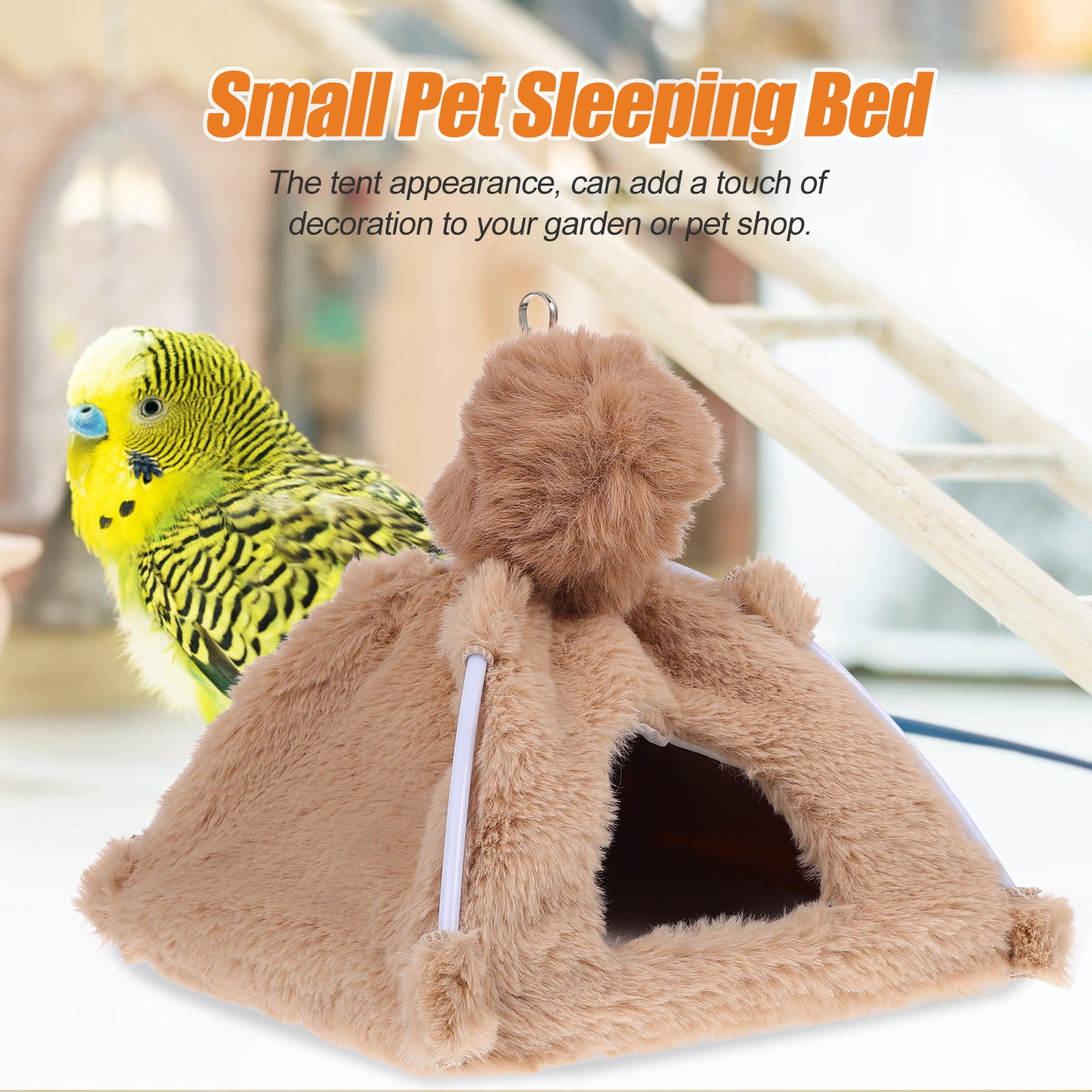 SWETRACE 1Pc Bird Nest Pet Bird House Soft Sleeping Bed for Indoor Outdoor Use
