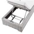 thumbnail image 6 of Conway Outdoor Patio Wicker Rattan Chaise Lounge, 6 of 9