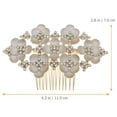 thumbnail image 2 of unbranded Accesorio De Dorado Metálica Para Novia Ideal Para Bodas Y Celebraciones, 2 of 6