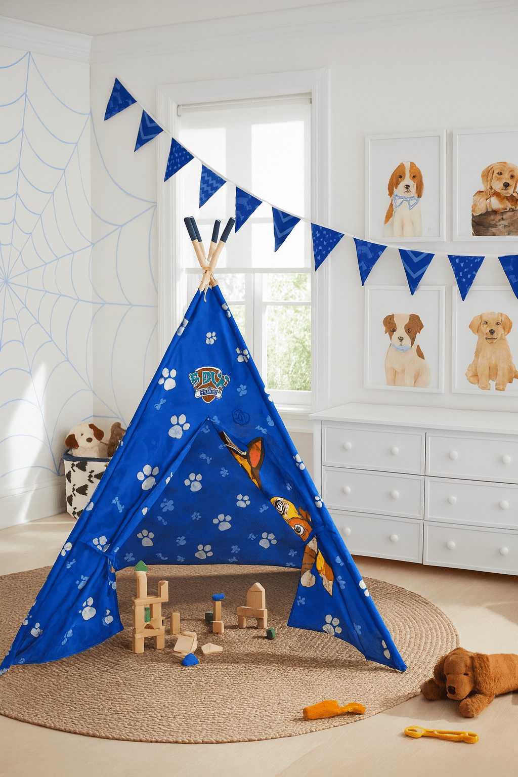 Paw Patrol Teepe Play Tent With Bonus Carry Bag