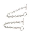 thumbnail image 4 of Paperclip Bracelet,  Smoothing Surfaces  Steel Simple Bracelets Waterproof  For Decoration For Women For DIY Jewelry Making, 4 of 8