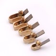 thumbnail image 3 of Destyer Luthiers Tool For Easy And Precise Plane DIY Essential Copper DIY Violin Viola Tool Finger Planer silver 4 1Set, 3 of 6